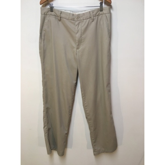 Dockers Other - Dockers D3 Classic Khaki Pants Mens 34x32 Tan Flat Front Cotton Chinos Classic